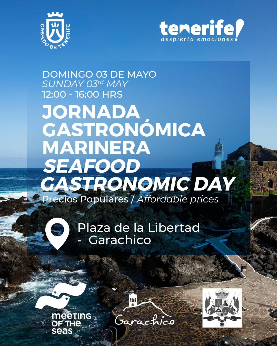 Garachico se convierte en epicentro de la gastronomía marinera con la jornada popular del VIII Encuentro de los Mares que acoge Tenerife 1