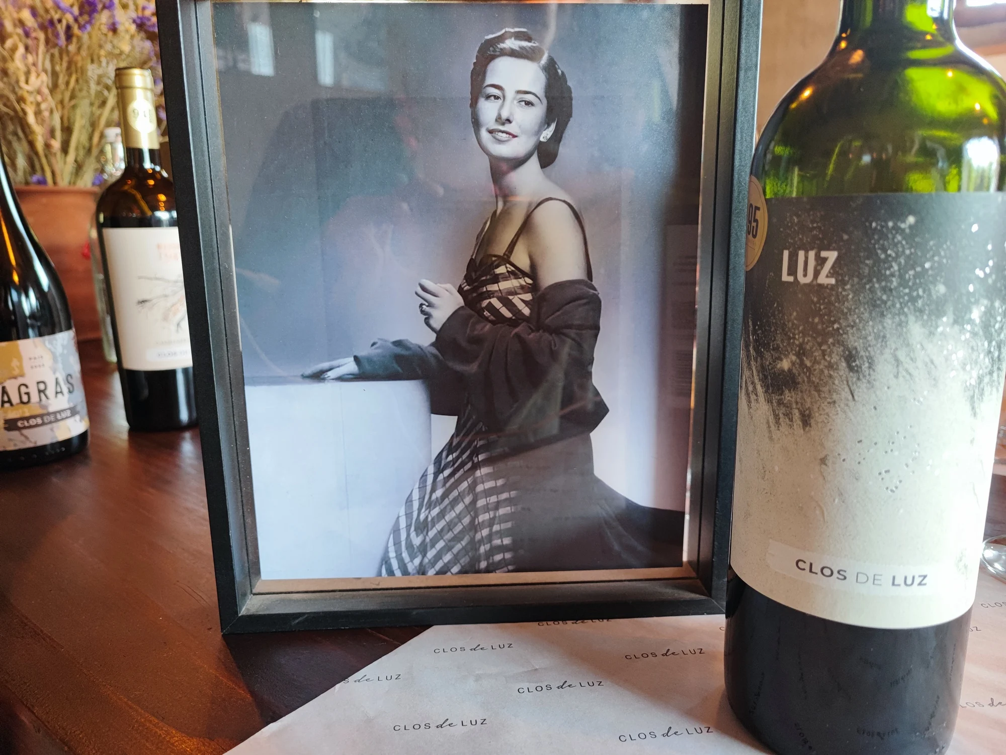 La abuela Luz, bodega Clos de Luz.