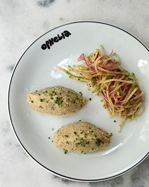 Rillettes de pato y pollo