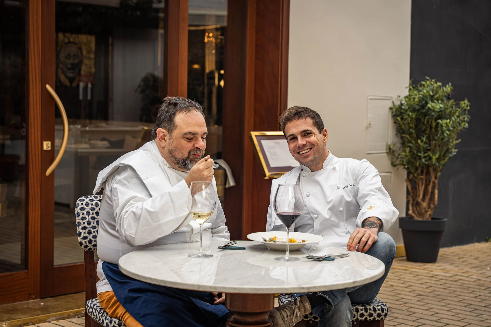 Los chefs Emiliano Celli y Javier Cobo