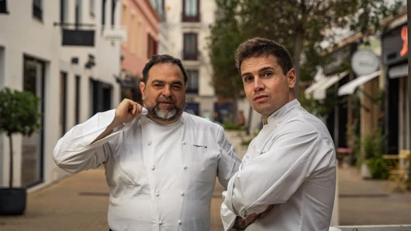 Los chefs Emiliano Celli y Javier Cobo