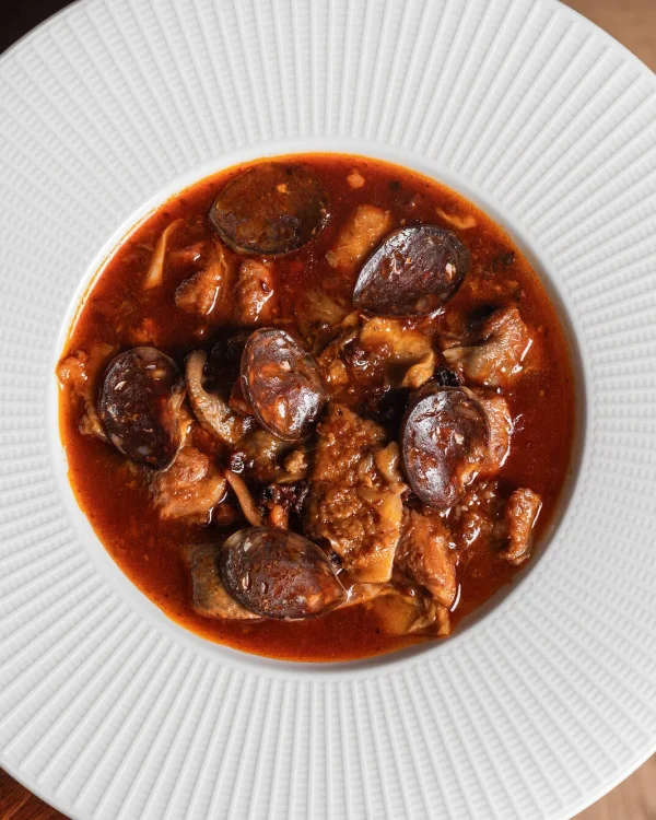 GranDuke. Guiso de callos y chorizo de ciervo
