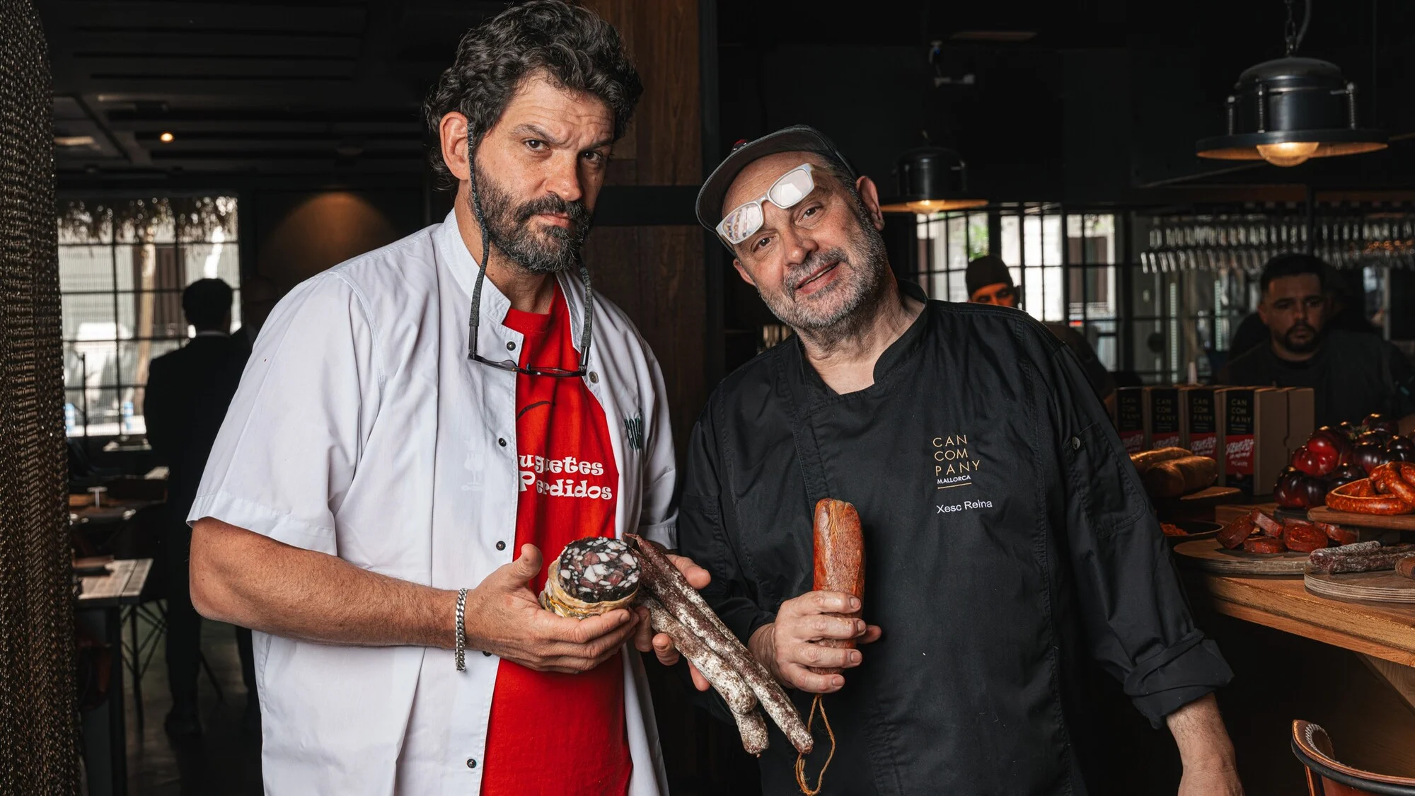 César Wilson Sagrario y Xesc Reina