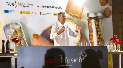 Paco Roncero en el Spain Fusion México