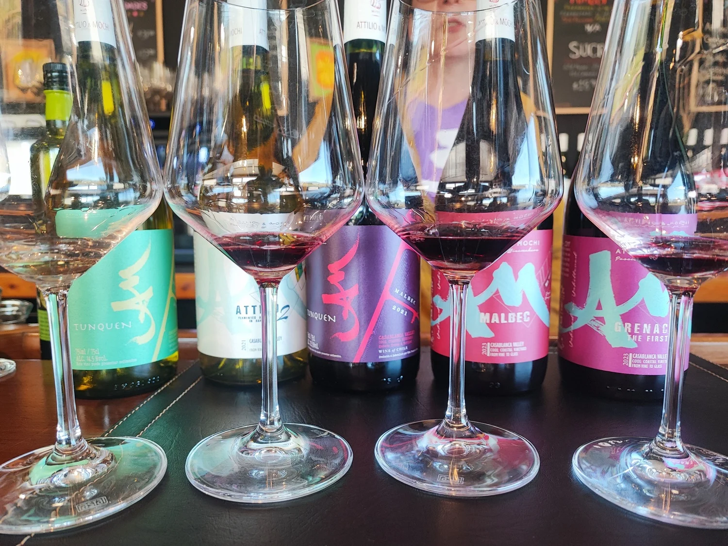 Familia de vinos Attilio y Mochi