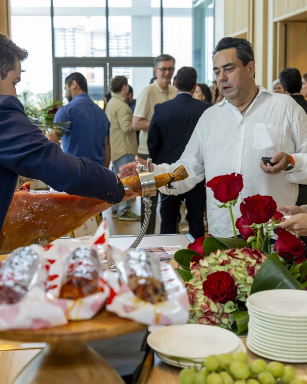 Spain Fusion Tampa. El jamón ibérico es siempre uno de los grandes protagonistas de la despensa española.