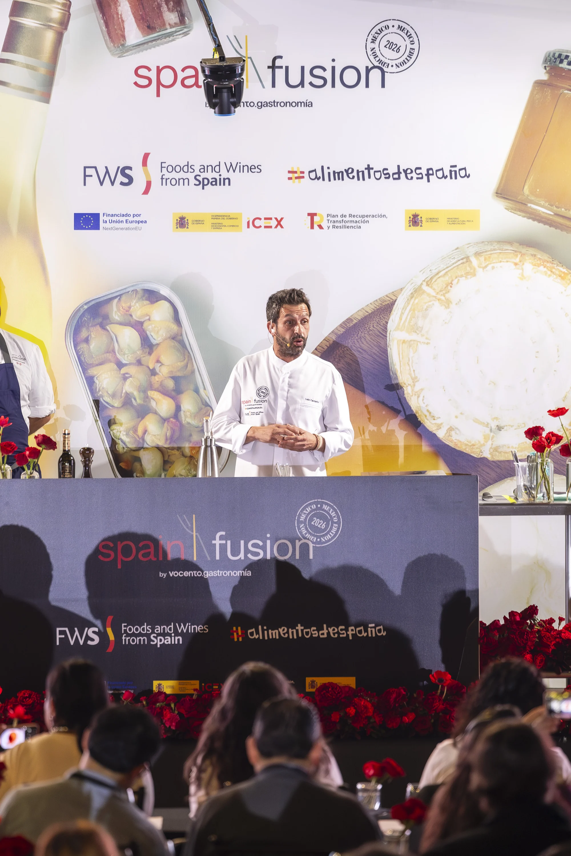 Spain Fusion. Iván Cerdeño estableció conexiones entre la cocina del Toledo de las tres culturas y la culinaria mexicana.