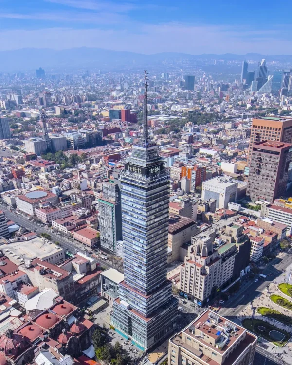 foto aérea Ciudad de México
