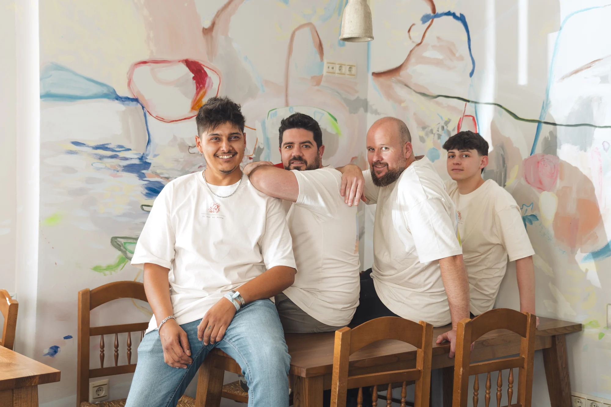 Alejandro, Pedro, Rubén y Sergio, el equipo de Altorterete.