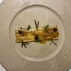 El bacon marino que realmente es ventresca de lubina