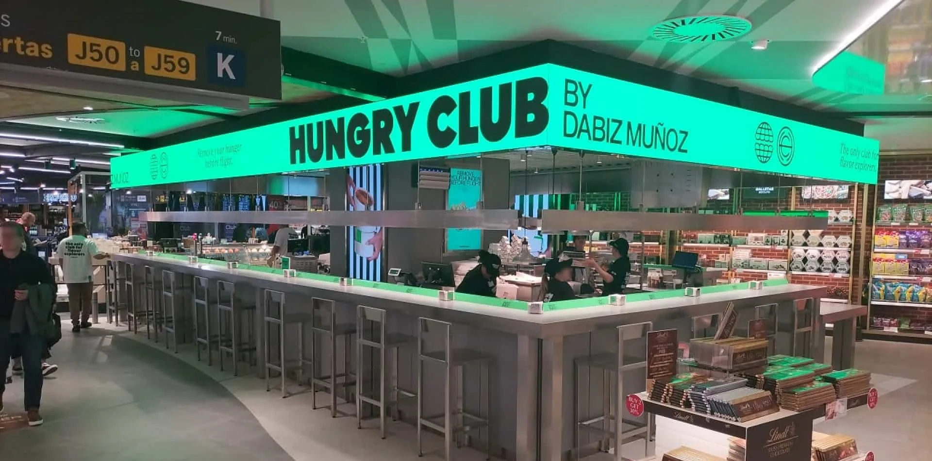 Oasis gastronómicos en la T4 0