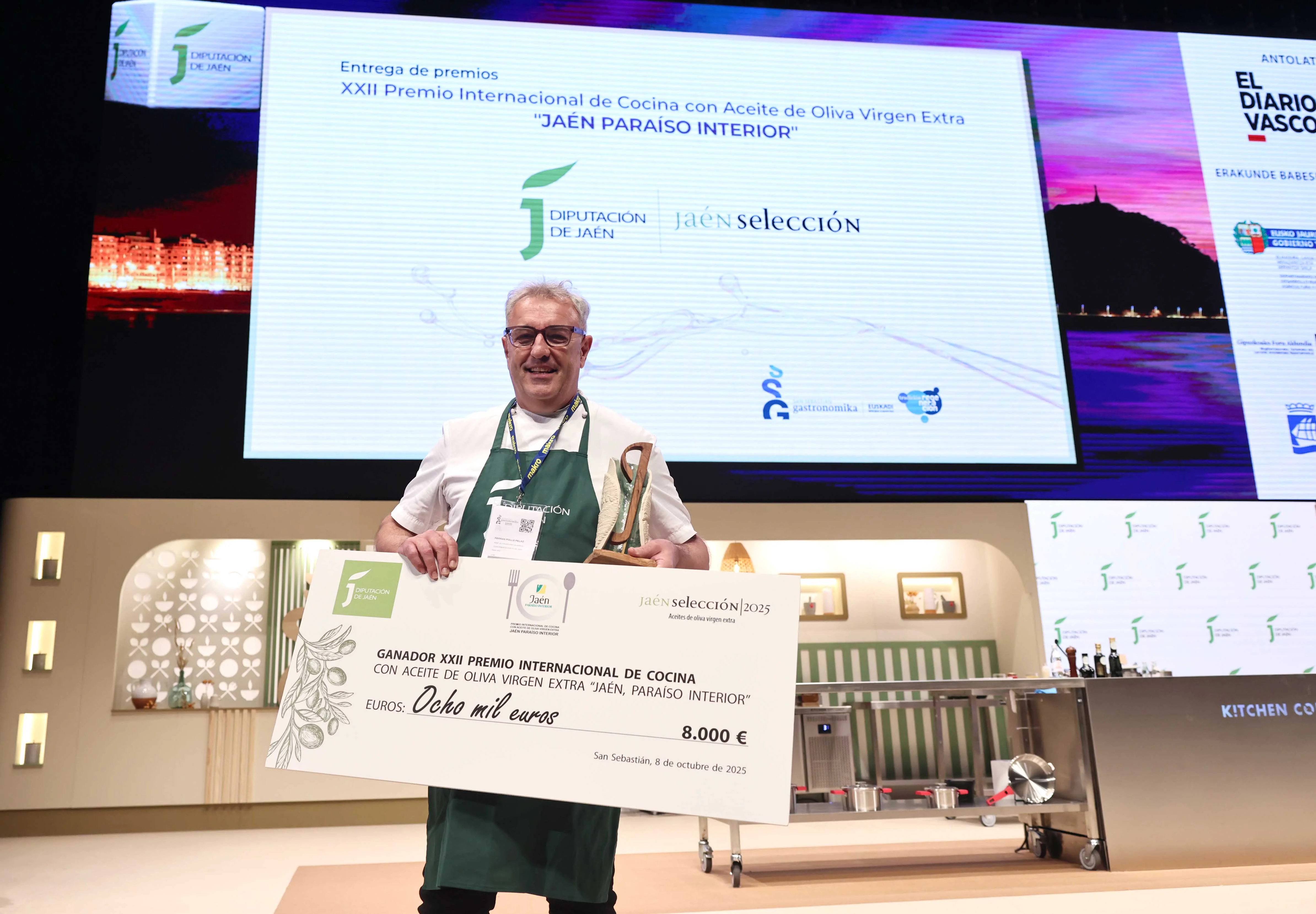 <em>Ganador XXII edición del Premio Internacional de cocina con aceite de oliva virgen extra “Jaén Paraíso Interior” 2025</em>