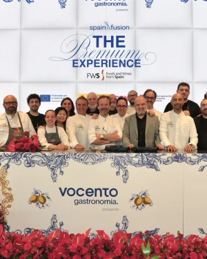 Spain Fusion The Premium Experience Tokio 2026. El equipo, los chefs y los especialistas en producto.