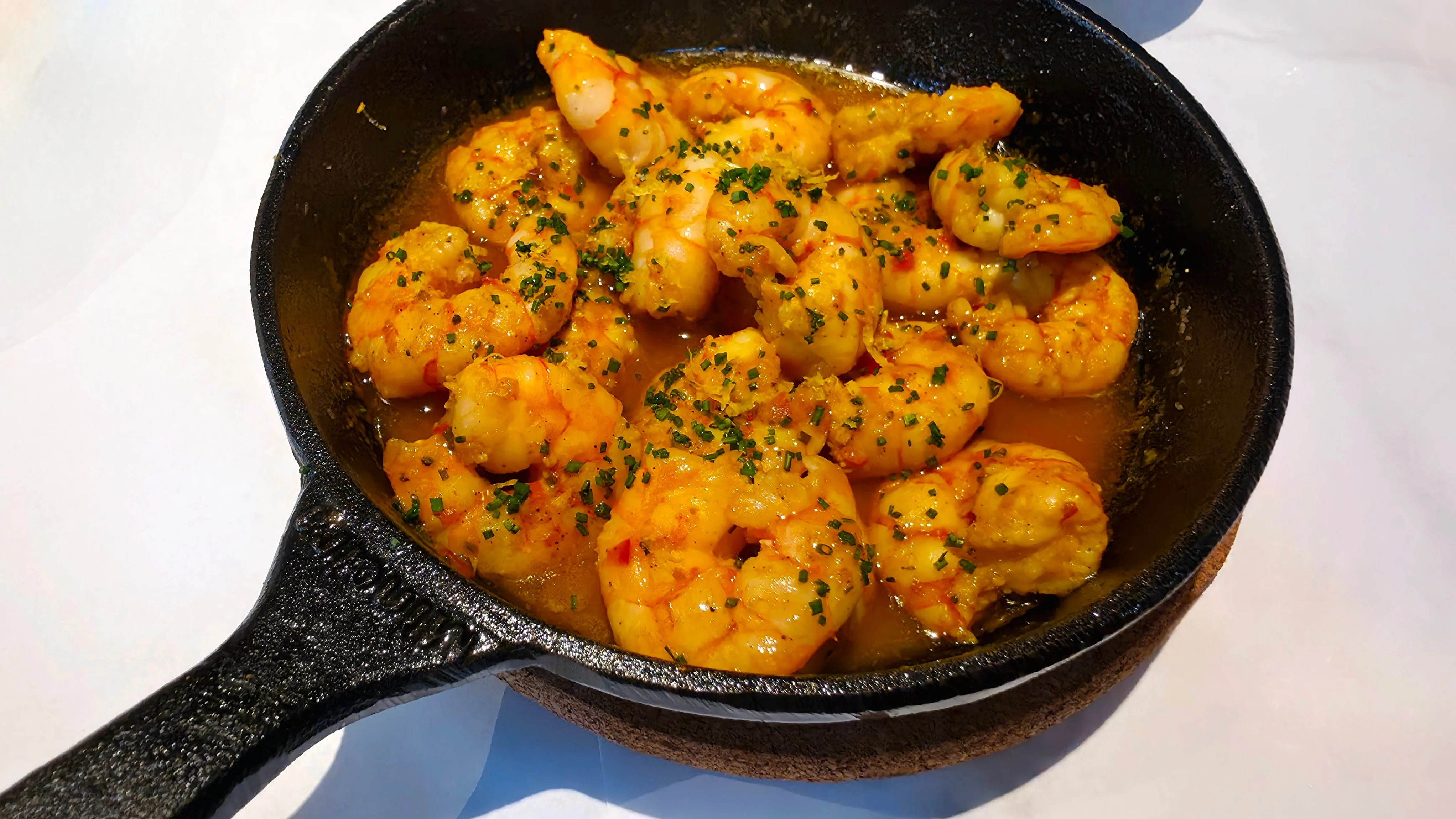 Gambas al ajillo