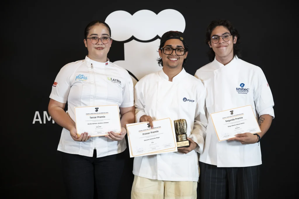 El peruano Giacomo Centurión gana el Americas Young Chef Award 1